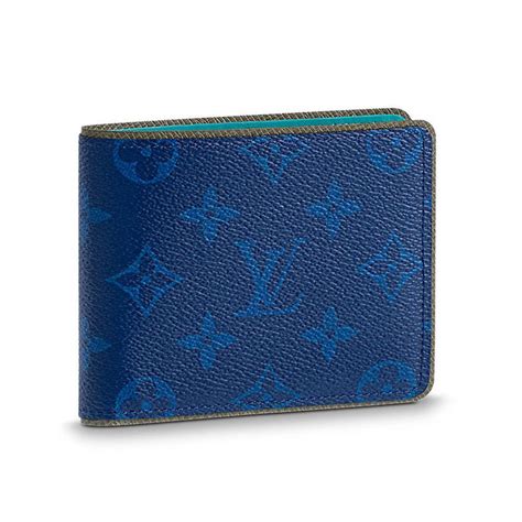 louis vuitton wallet blue and black|lv men wallet Louis Vuitton.